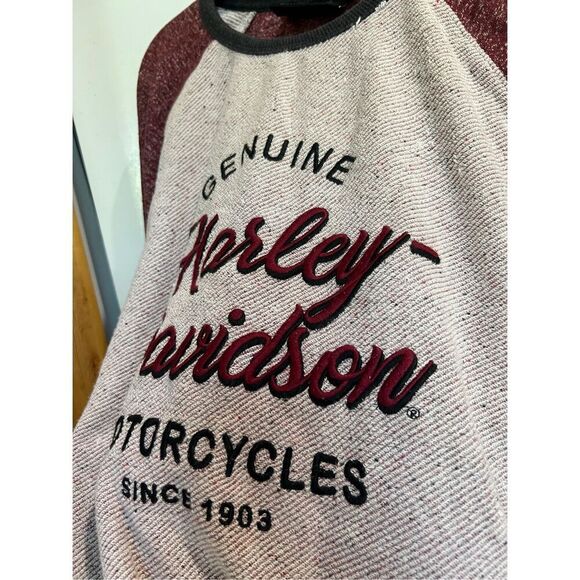 Harley Davidson Genuine Motorclothes Woman’s Crewneck Woman’s Size Large - Picture 4 of 13